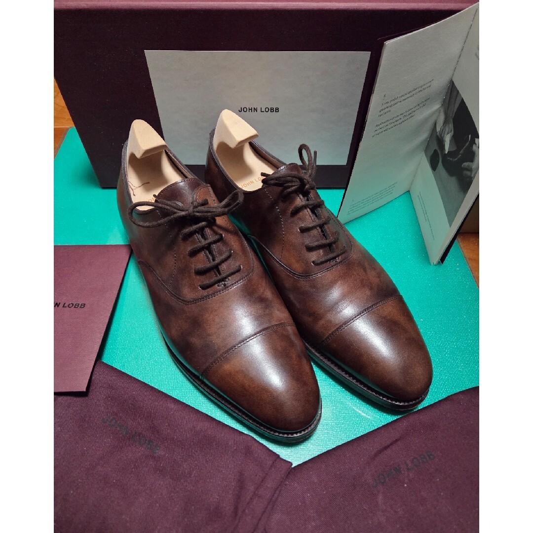 JOHN LOBB - 【極美品】JOHN LOBB ジョンロブ CITY2 7000 ブラウン 6E