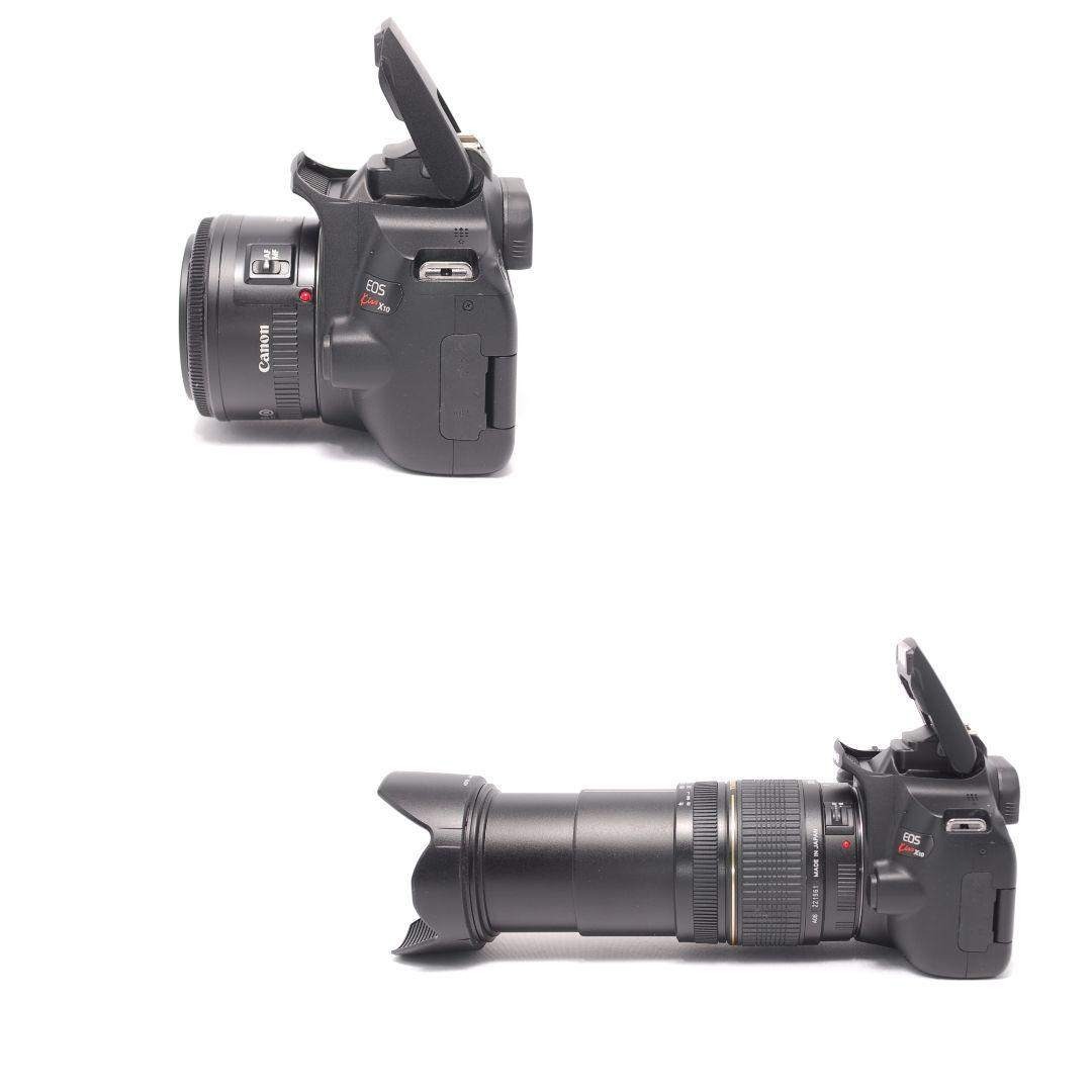 Canon - ❤即購入1000円OFF❤Canon Kiss X10 単焦点 × 高倍率レンズの