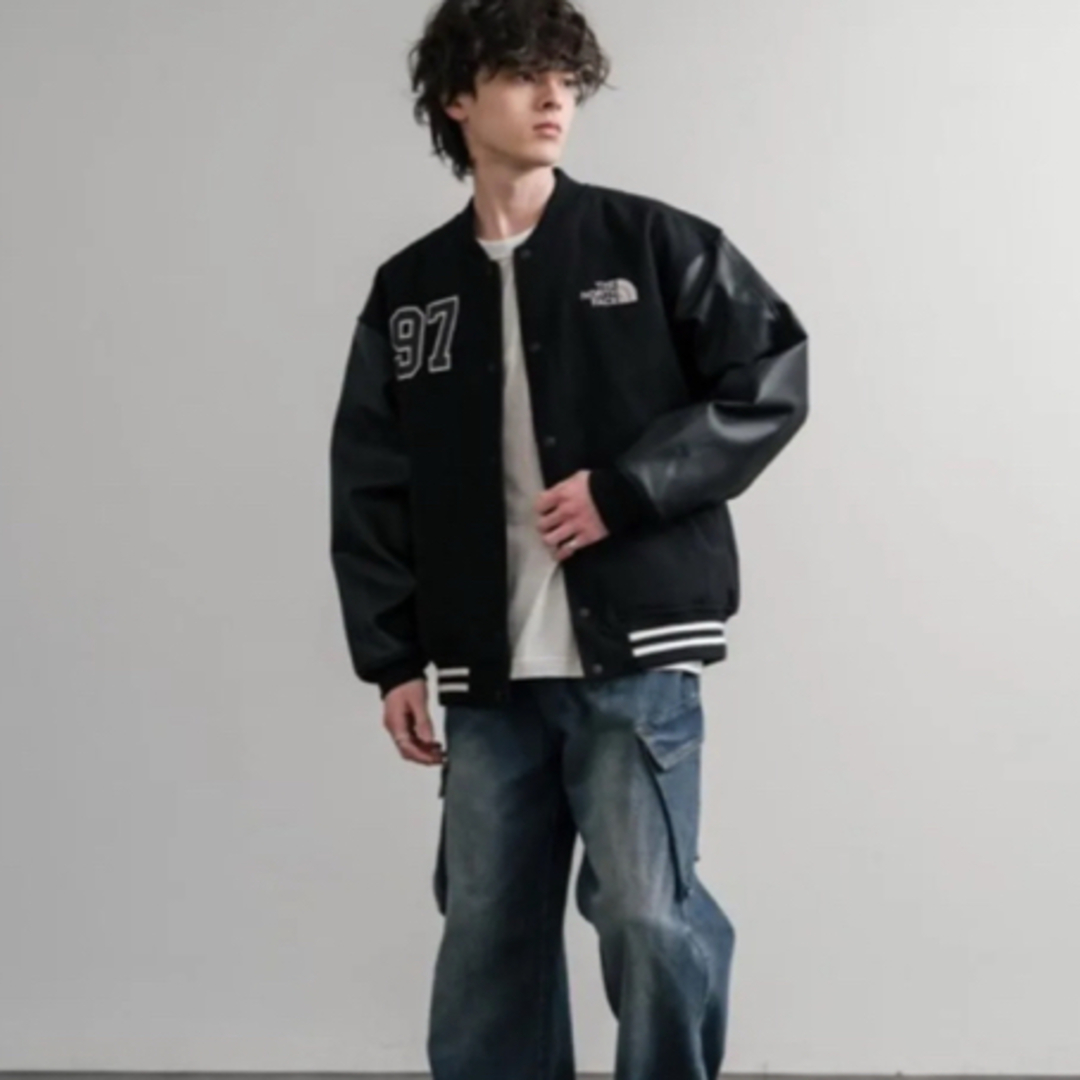 THE NORTH FACE - 韓国限定VARSITY HEAT ジャケット/ブラックXLの通販
