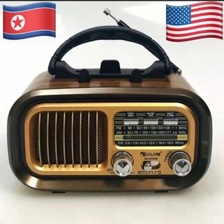 US直輸入 Falloutラジオ短波AM/FM/SW 3波段ラジオ/BTの通販 by
