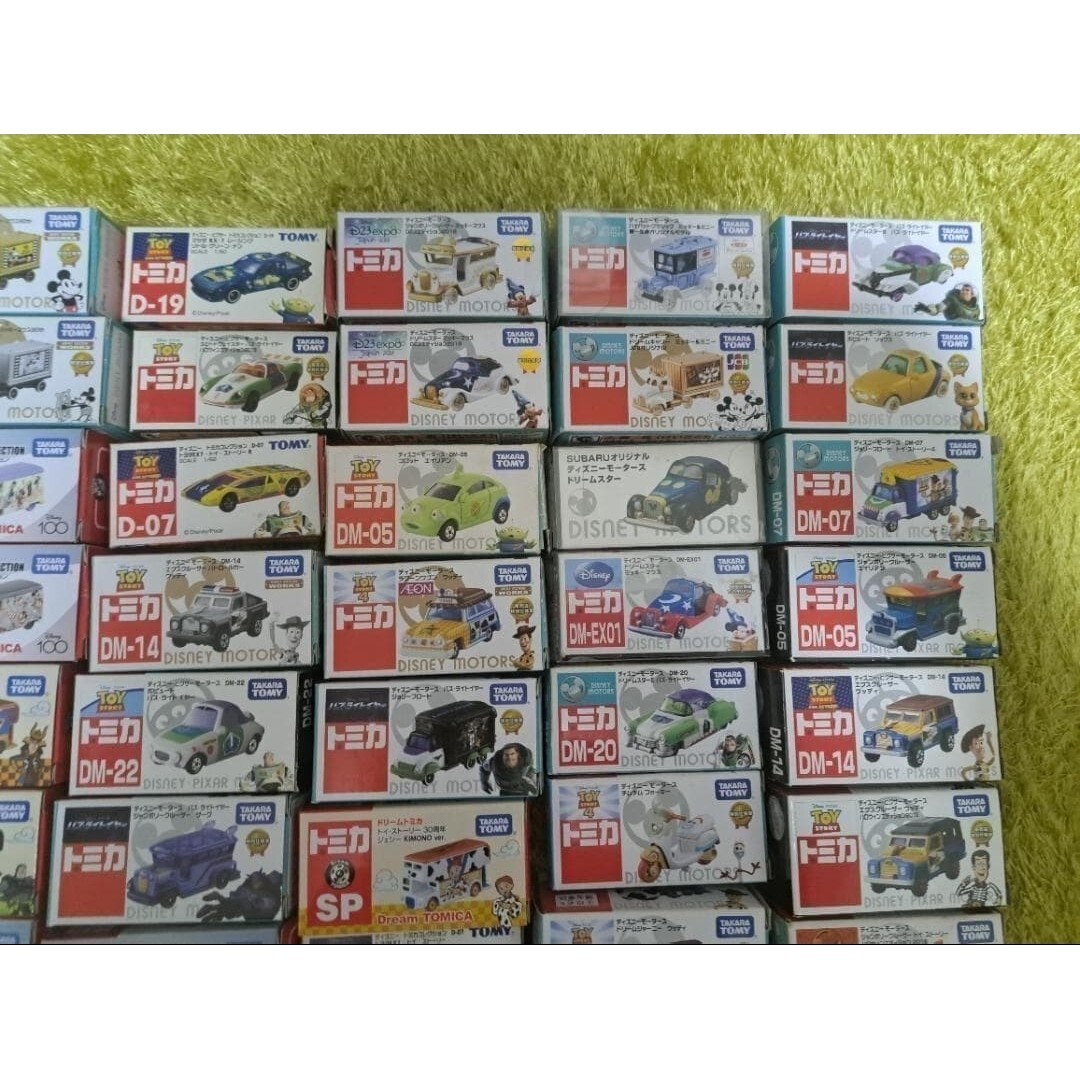 Takara Tomy - ディズニートミカ ディズニーモータース トミカ 48台