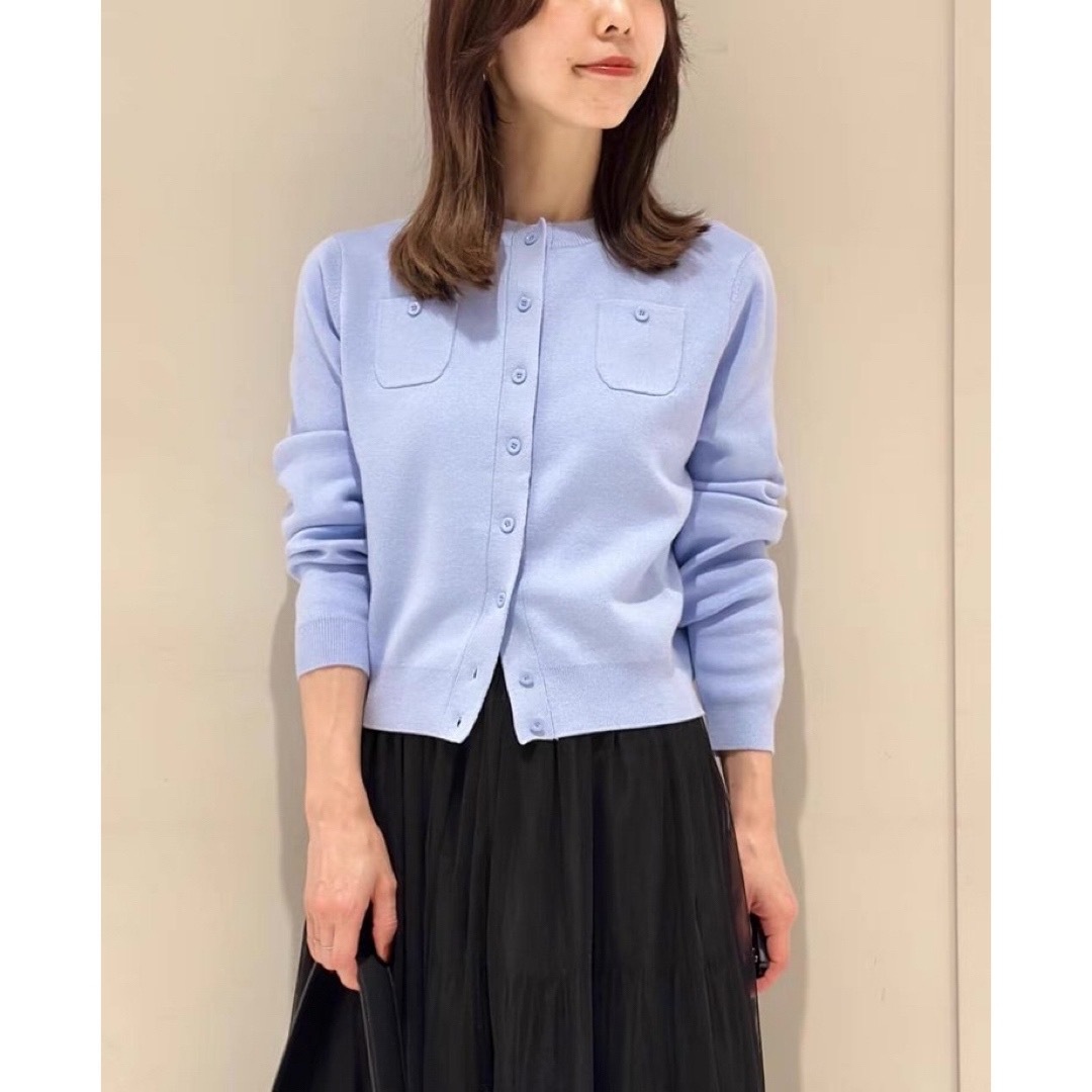 TOMORROWLAND - 新品CABaN コットンカシミヤ クルーネックカーディガン