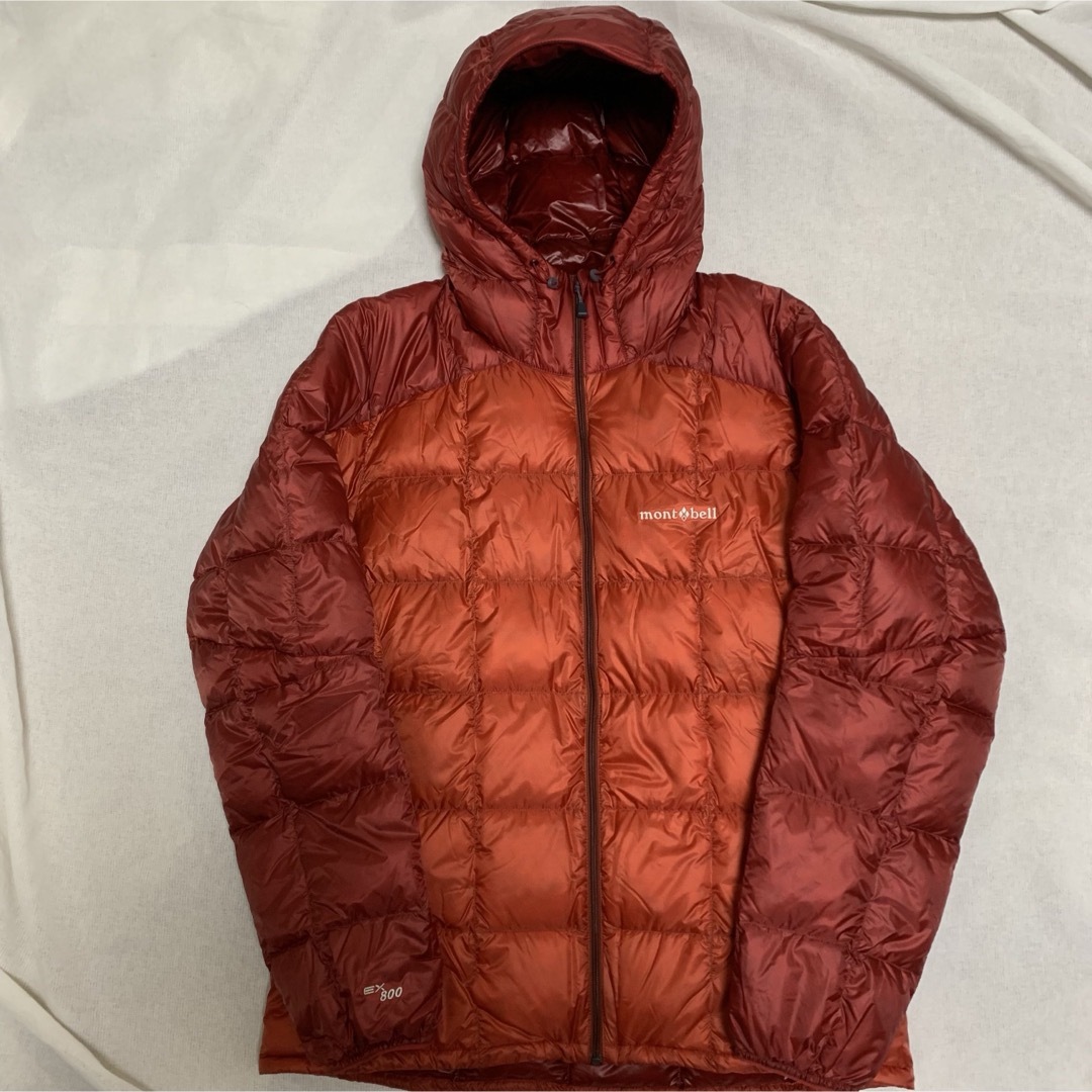 mont bell - 新品未使用 タグ付き スペリオダウンパーカー L レッド