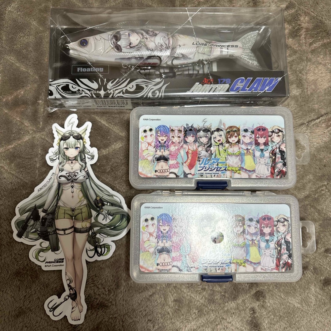 釣りフェス限定 ジョインテッドクロー ルアープリンセス三種セット