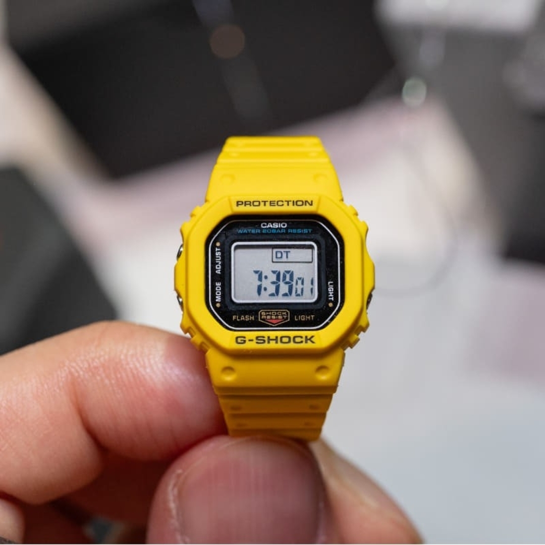 G-SHOCK - 新品 DWN-5600-4JR G-SHOCK nano 黄 イエロー タグなしの