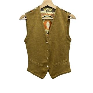 ETRO - エトロ ETRO ベスト ジレ ノースリーブ 総柄 トップス