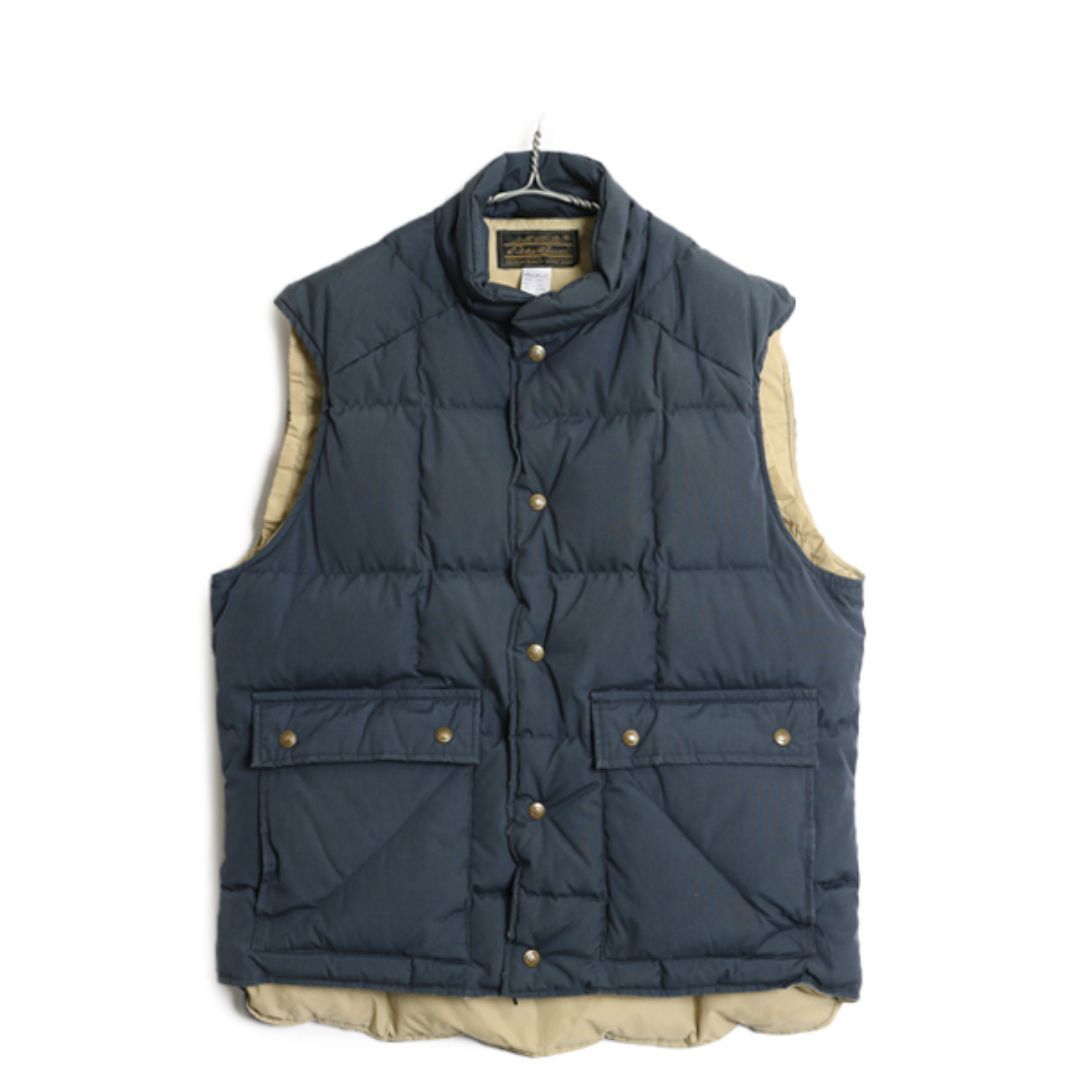 Eddie Bauer - 80s エディーバウアー ダウン ベスト メンズ XL