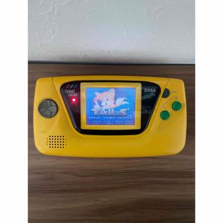 SEGA - ゲームギア 魔法騎士レイアース 本体(ジャンク品)とソフト3点の