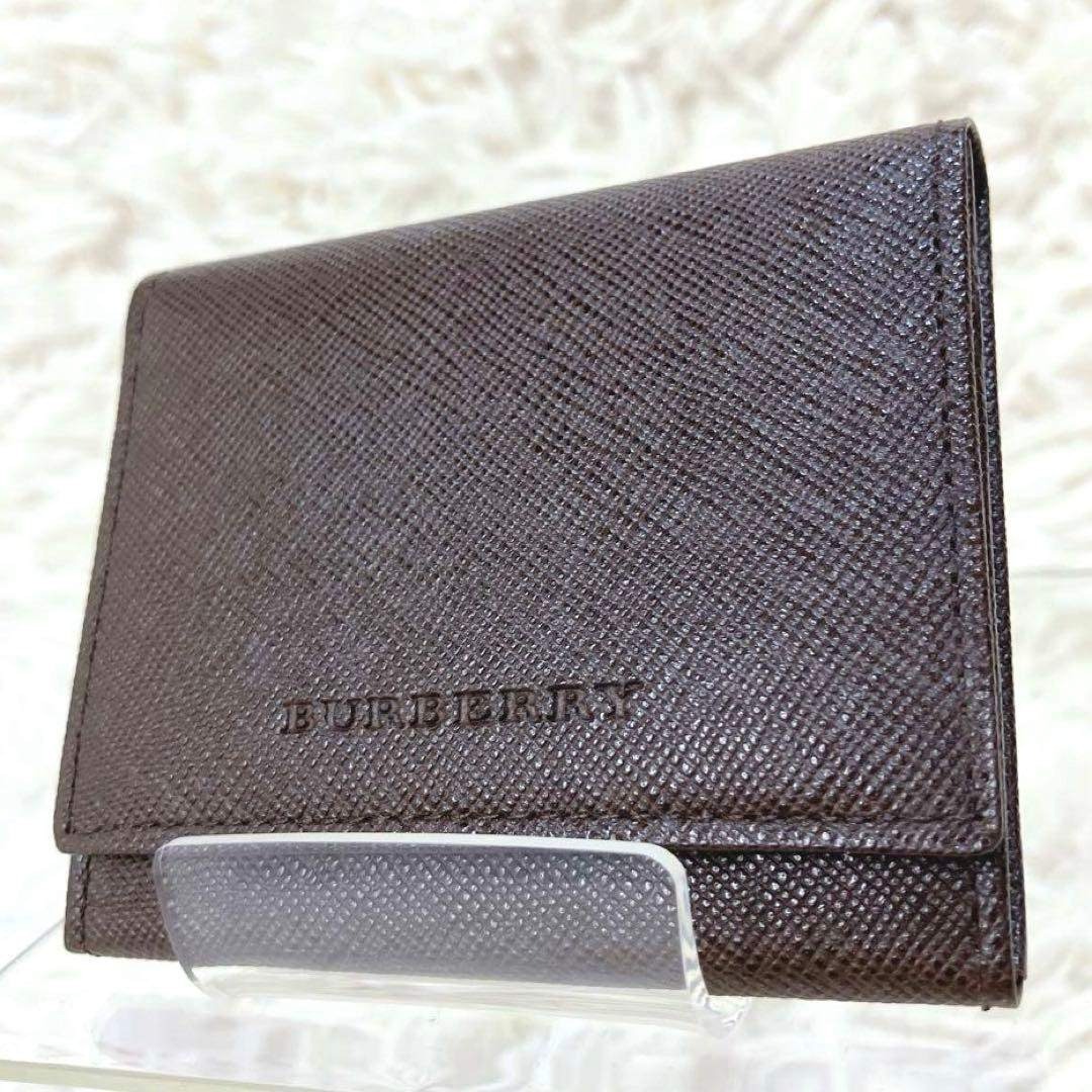 ✨新品 バーバリー ノバチェック 名刺入れ カードケース 財布 レザー