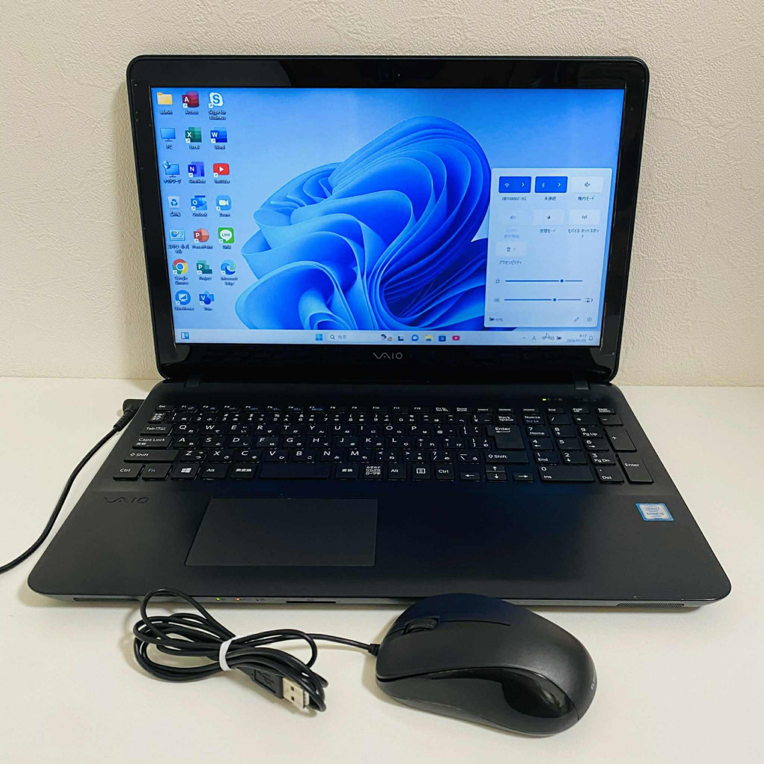 VAIO - Y74 SonyVaioノートパソコン i5メモリ8G高速 Windows11の通販