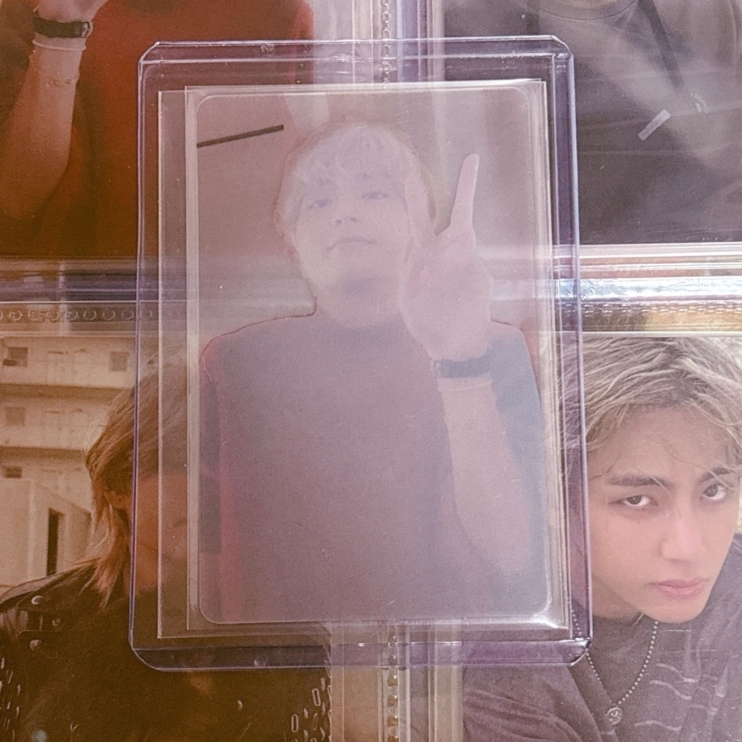 BTS V layover 3形態 トレカ jpfc ユニバ 特典 ラキドロ