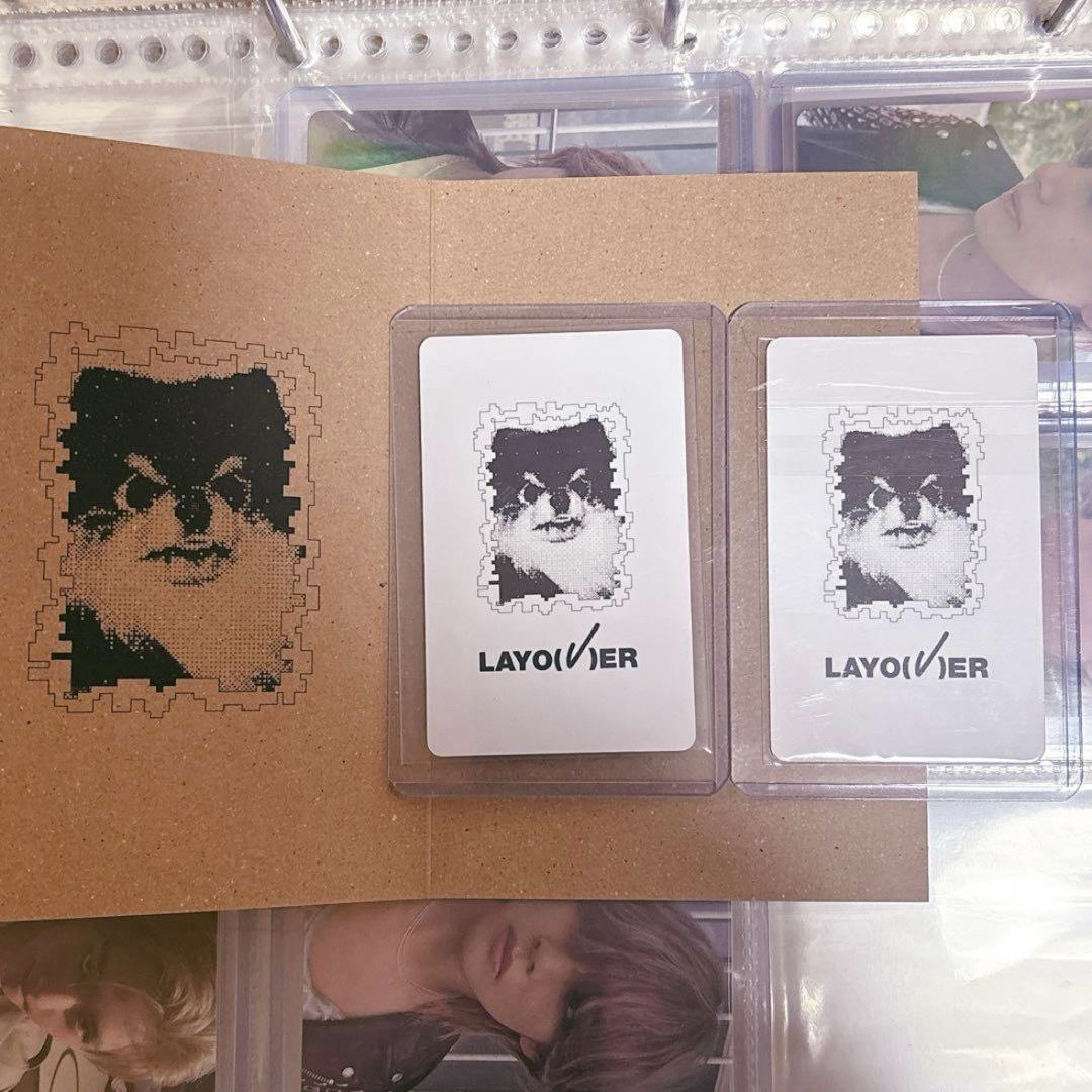 BTS V layover 3形態 トレカ jpfc ユニバ 特典 ラキドロ