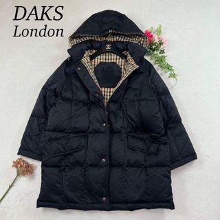 DAKS - DAKS ダックス 七分袖 麻混 ニットアンサンブル（L）の