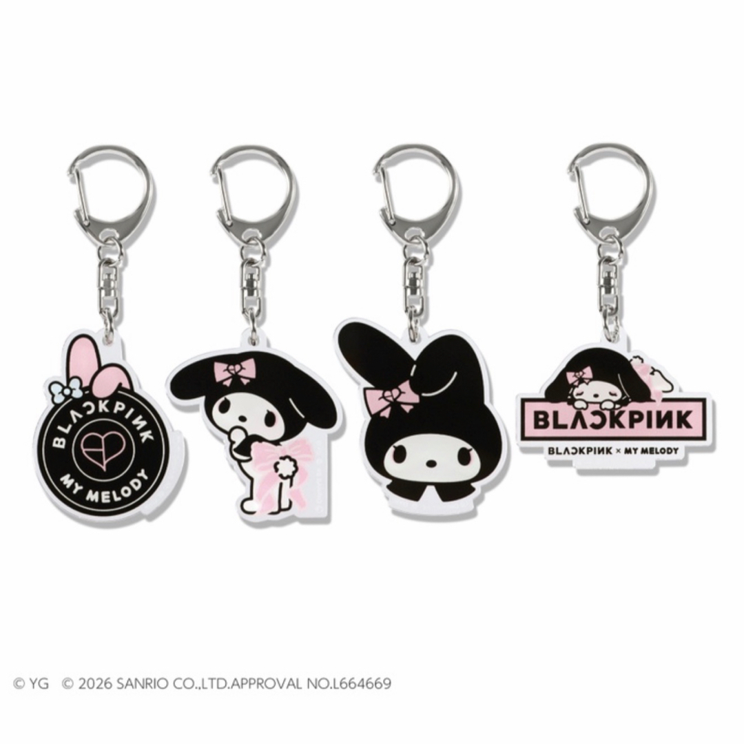 BLACKPINK - BLACKPINK x マイメロディ キーホルダーの通販 by t