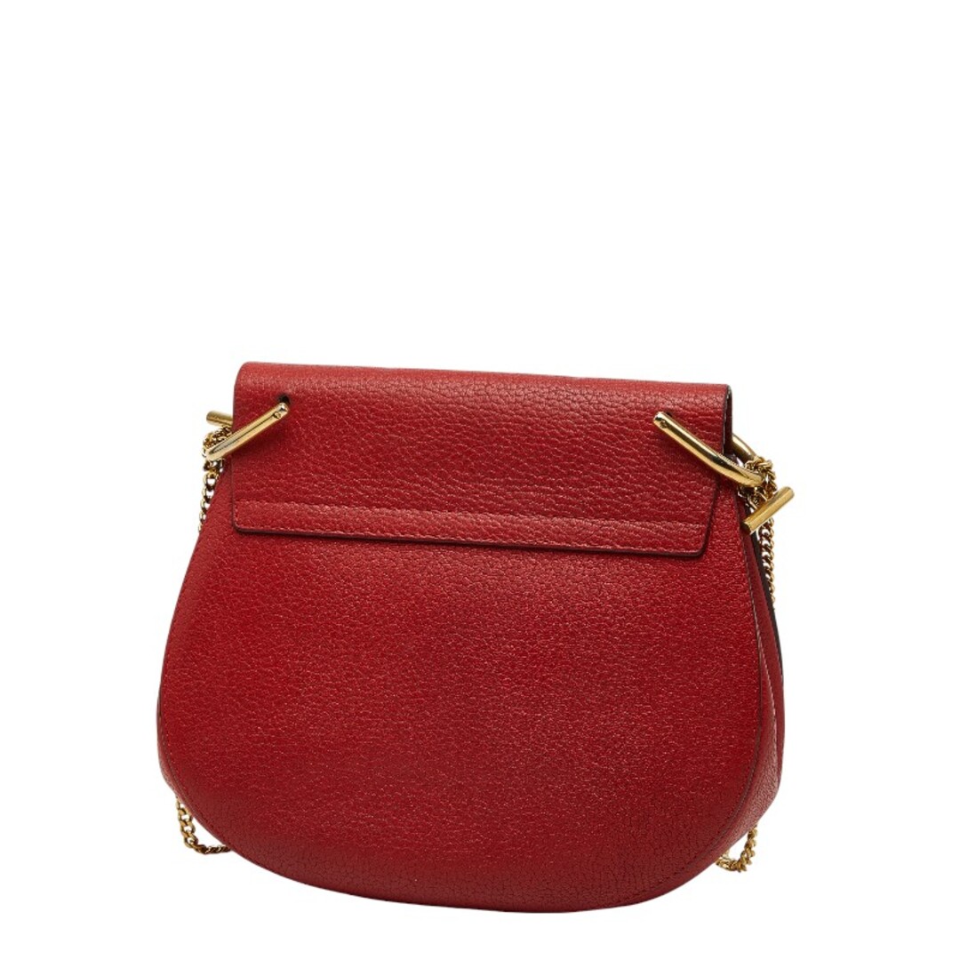 Chloe - クロエ ドリュー 斜め掛け チェーン ショルダーバッグ レザー