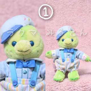 ダッフィー - WDW ディズニーベア ホワイト 長毛 初期 ダッフィーの