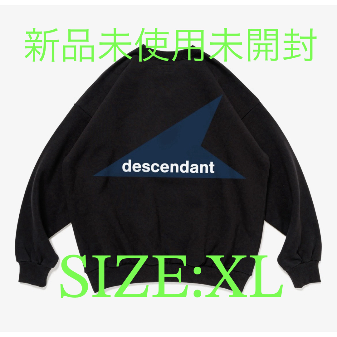 DESCENDANT - DESCENDANT CETUS CREW NECK 最安値 BLACKの通販 by