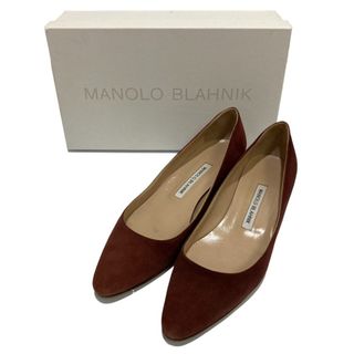 MANOLO BLAHNIK - 美品 マノロブラニク MANOLO BLANIHK リストニー