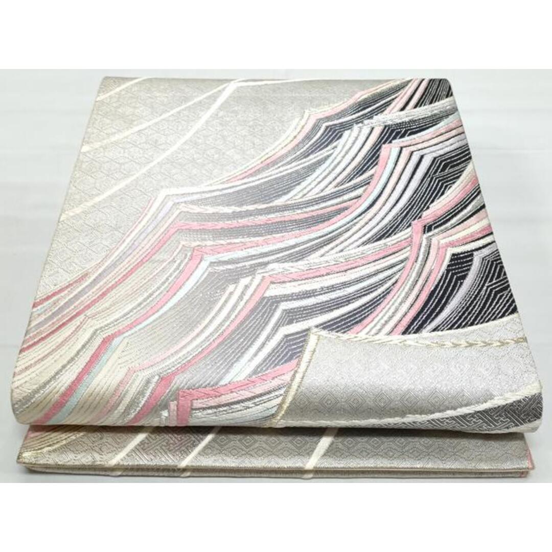 帯6282 ○高級 正絹 御印文 唐織つづれ 六通 袋帯 平和屋着物