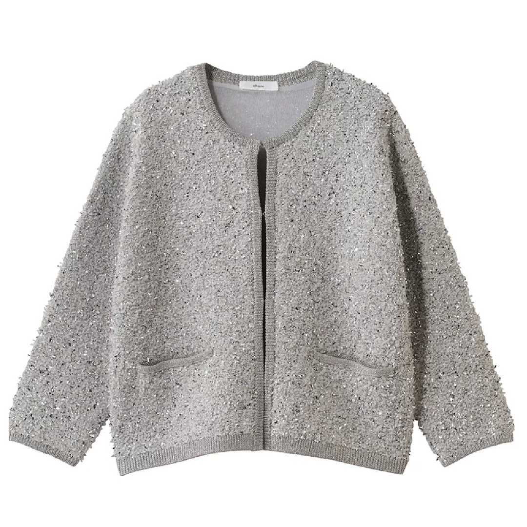 ebure - 2026SS新作‼️ebureエブール新品ブライトヤーンジャガード