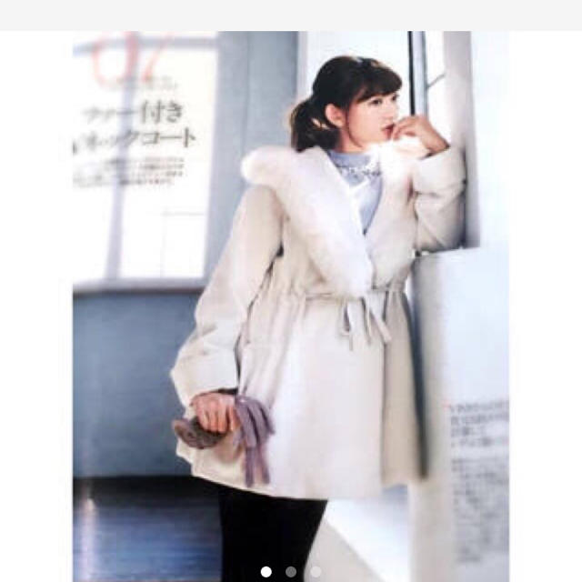 SNIDEL - ダメ恋 深田恭子着用 スナイデル レディモッズコートの通販
