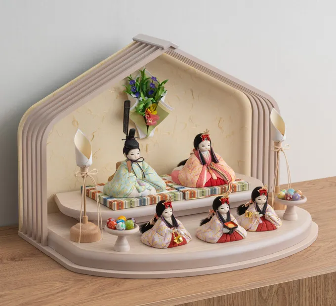 雛人形「ことこと ミモザ」｜雛人形の通販 ふらここ