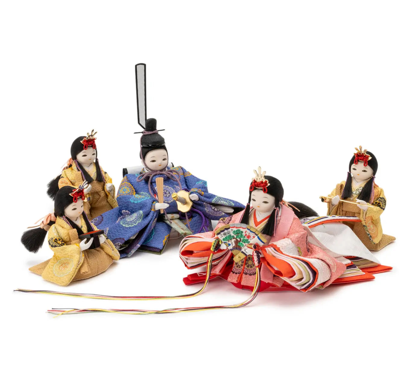 雛人形「ことこと 衣装着・琳派名物裂」｜雛人形の通販 ふらここ