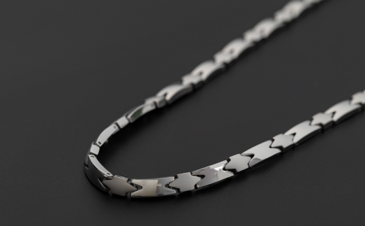 日本製＞ゲルマニウムネックレス DN-003NL-1(シルバー)【1258551