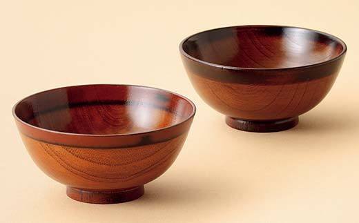 山中塗 ペア汁椀 日本製 伝統工芸 山中塗 工芸品 F6P-2222 - 石川県