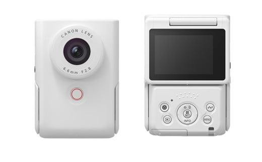 Canon】 キヤノン Vlog カメラ PowerShot V10 本体のみ ホワイト