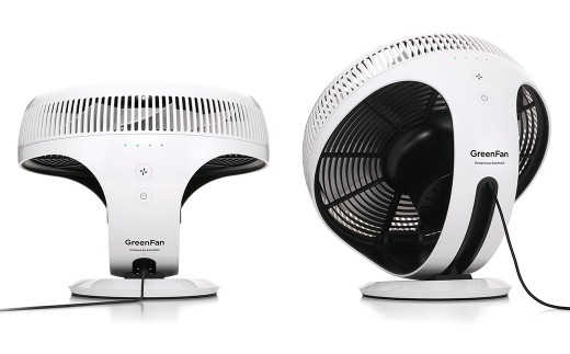 バルミューダ GreenFan Cirq ホワイト×ブラック EGF-3400-WK／JP