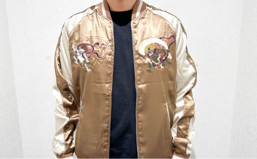 Lサイズ】YOKOSUKA風神雷神リバーシブルスカジャン サイズはS・M・L