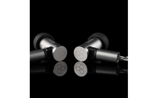 有線イヤホン final S4000 ステンレス切削製 2Pinソフトシルバーコート