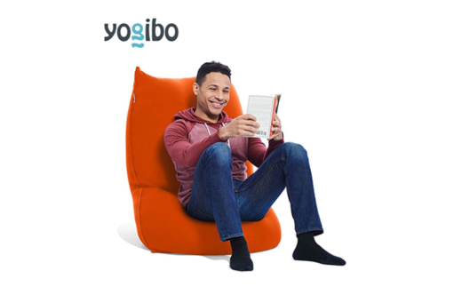 Yogibo Lite オレンジ ヨギボー ヨギボーライト ビーズクッション