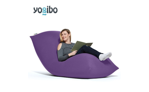 Yogibo Max パープル 紫 ヨギボー ヨギボーマックス ビーズクッション