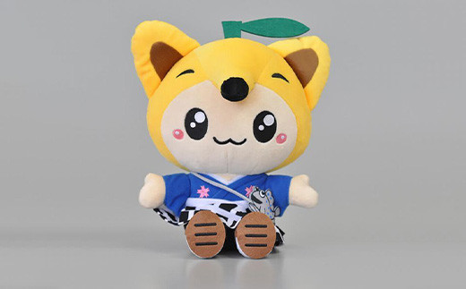 B-412 鹿島市のイメージキャラクター「かし丸くん」ぬいぐるみとミニ