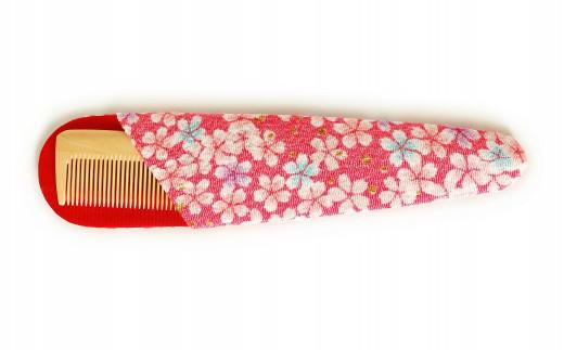 つげ櫛工房『辻忠商店』セット櫛(小)ケース付(さつまつげ) - 大阪府