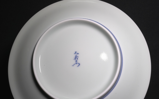 有田焼】重要無形文化財 今右衛門窯 色絵磁器 万年青絵 飾皿 - 佐賀県