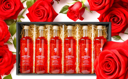 芳醇な薫り高い奥出雲薔薇園の薔薇を使用したローズサイダーセット