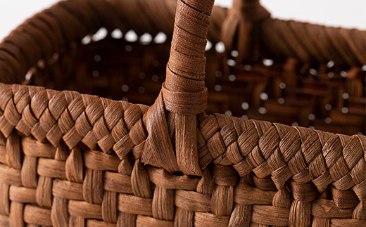 ≪ご好評につき1年以上待ち≫ 山形県西川町 大井沢産 山葡萄籠 山