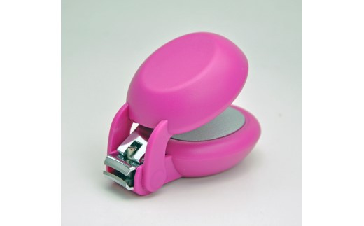 HARAC ネイルプラス 爪切り ピンク（NAILP-PK）～メディア紹介多数