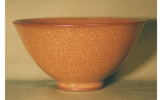 瑞芝焼-旧紀州藩徳川家御用窯米色青瓷茶碗- / 和歌山県和歌山市