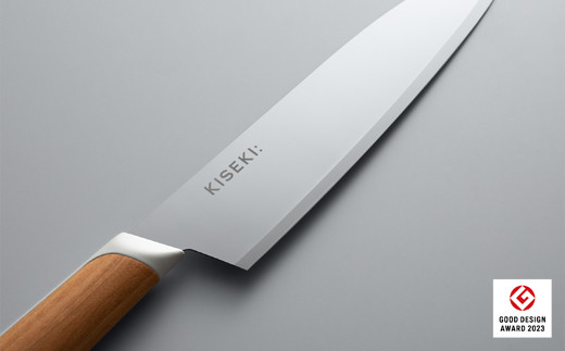 最長12ヶ月で発送】＜日本初の超硬合金包丁＞ KISEKI：三徳［ブナ