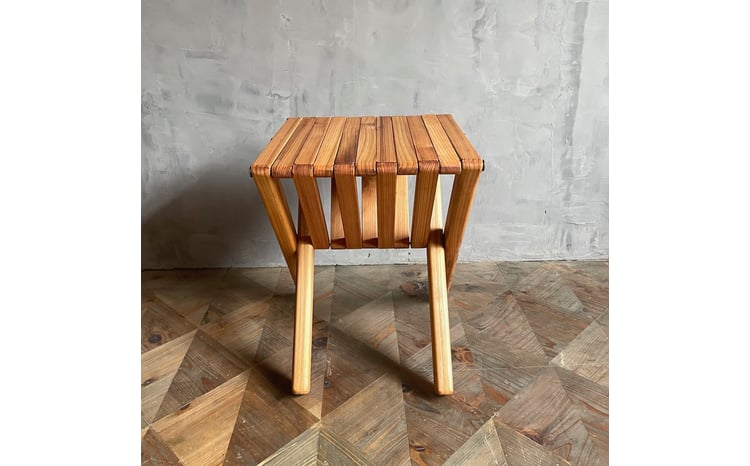 サイドテーブル フォールディング 無垢材 ダイニング インテリア 木製