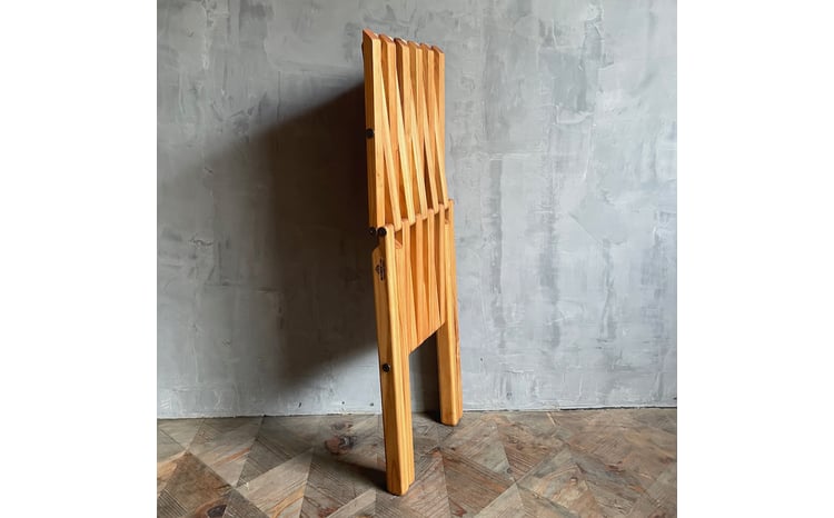 サイドテーブル フォールディング 無垢材 ダイニング インテリア 木製