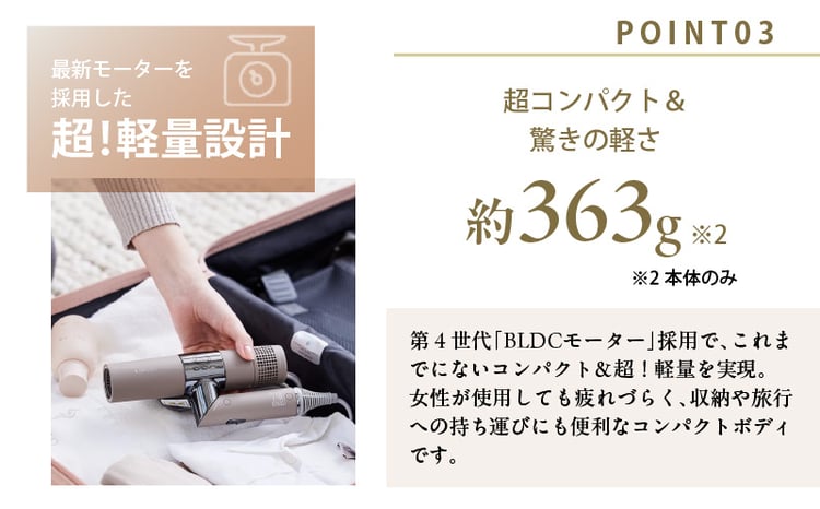 KINUJO ヘアドライヤー ホワイト【国内製造 絹女 日本製 取扱説明書