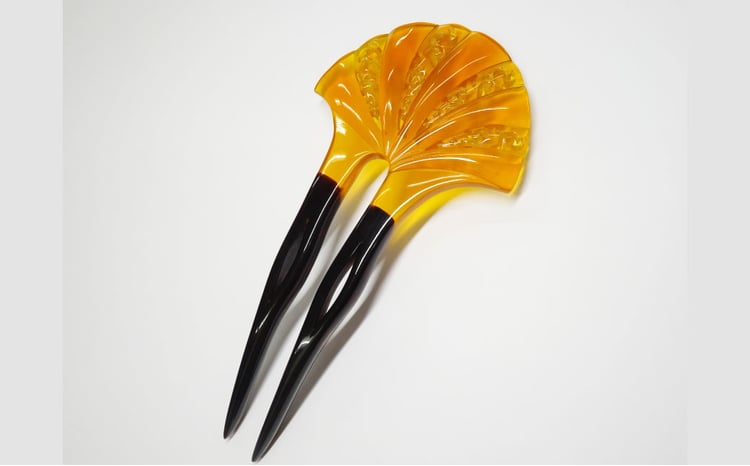 7営業日以内発送】【本べっ甲】かんざし ／ アクセサリー ヘア