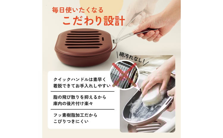 ノンフライ調理器 フライパン ガス・IH対応 [ スペースパンワイド