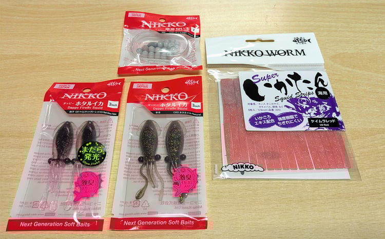 ノドグロ ・ キンキ ・ オニカサゴ対応セット ソルトワームセット 計4