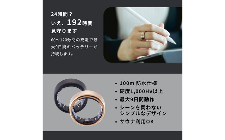 SOXAI RING 1.1 日本製 スマートリング 健康グッズ 国内製造 健康